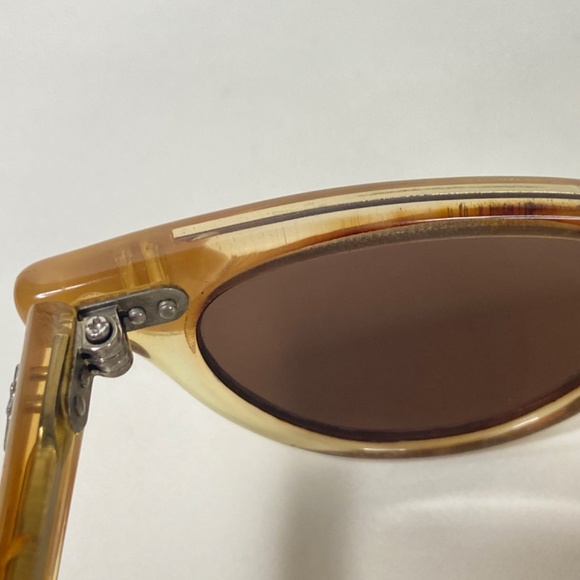 VTG Cateye Sunglasses Gold S/C-USA 40-20 Child 50s Atomic Retro MCM Mid Century - Picture 12 of 12